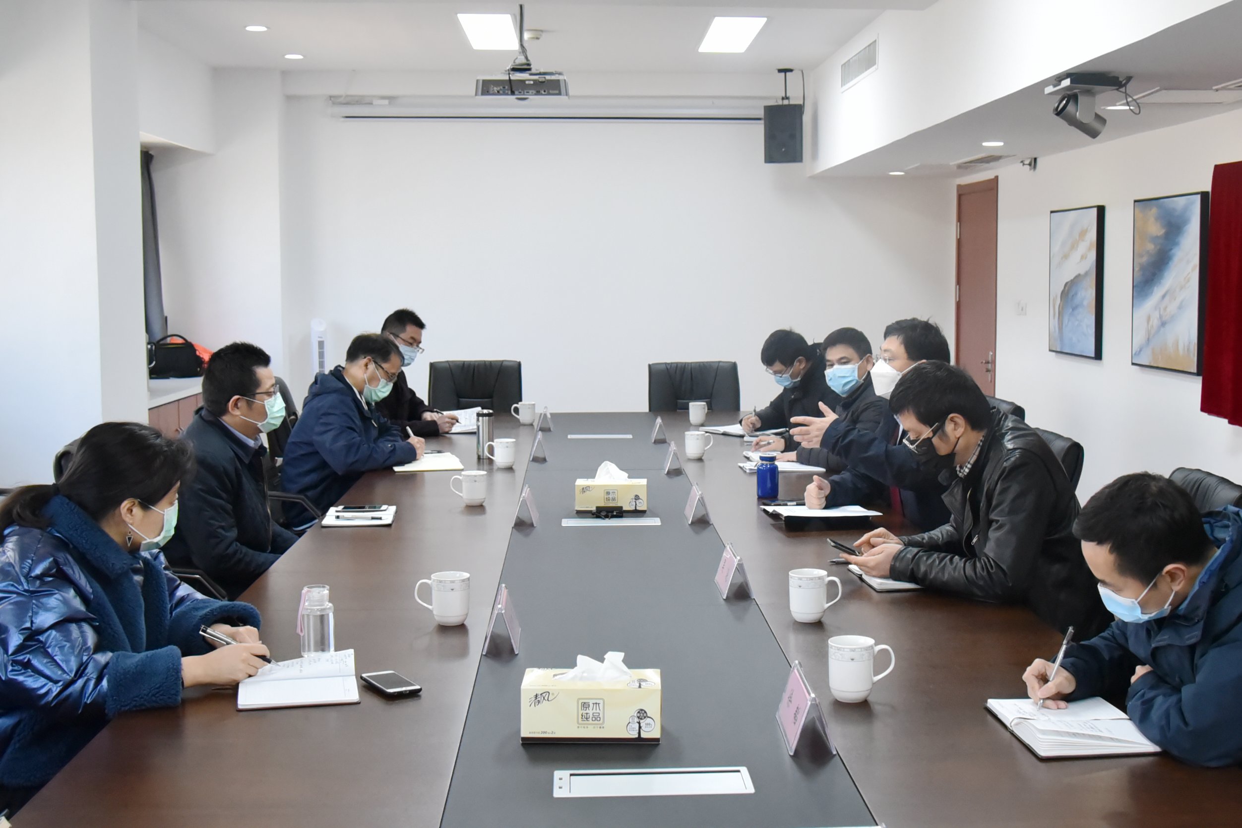 兴合集团赵有国副总裁一行调研开云（中国）疫情防控工作