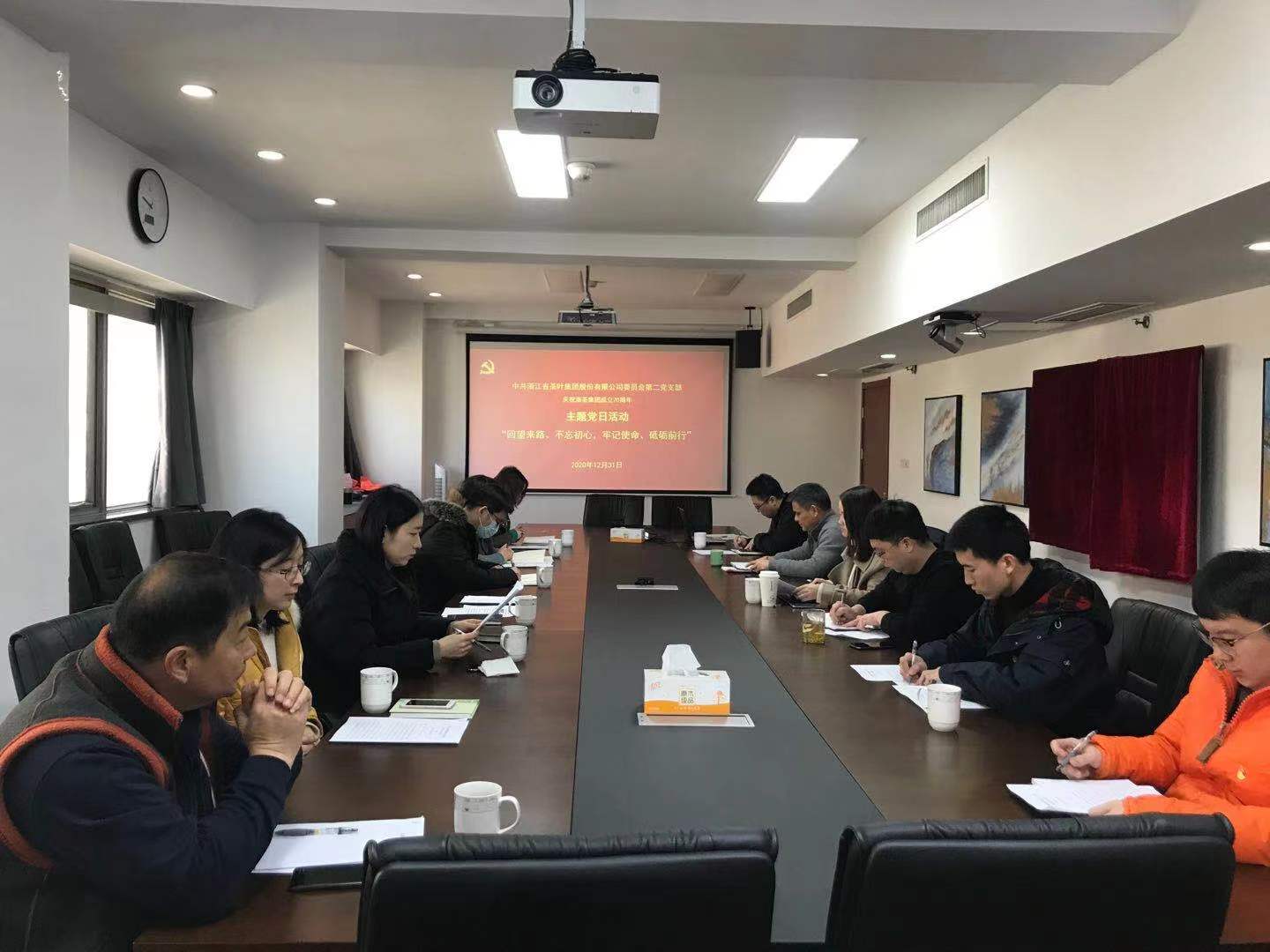 开云（中国）第二党支部开展“回望来路、不忘初心，牢记使命、砥砺前行”主题党日活动