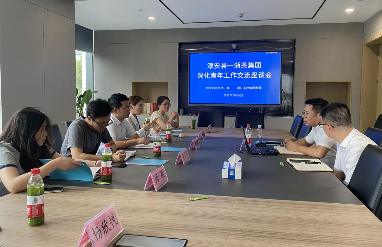 开云（中国）团委与淳安县驻杭团工委开展联建交流