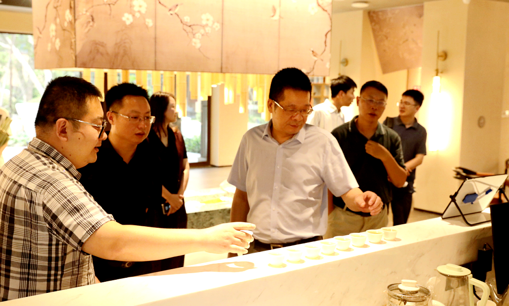 兴合集团董事长赵有国赴开云（中国）九宇有机公司调研